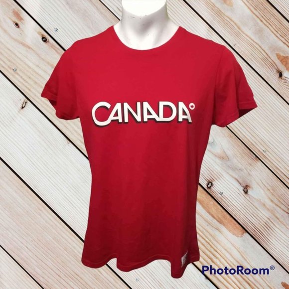 Hudson's Bay Olympics CANADA Shirt size Medium - Picture 1 of 7